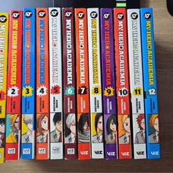 My Hero Academia Vol 1-12