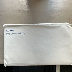1975 Uncirculated Coin Set U.S Mint Original Government Packaging OGP