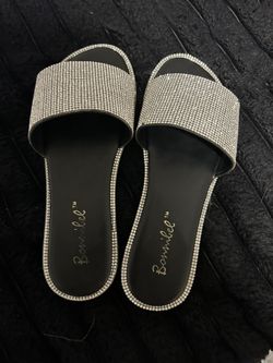 sparkly sandals