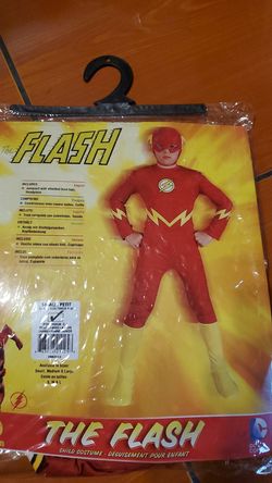 Halloween DC The Flash Costume.