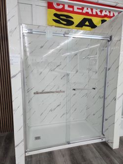 Shower base & Glass Doors