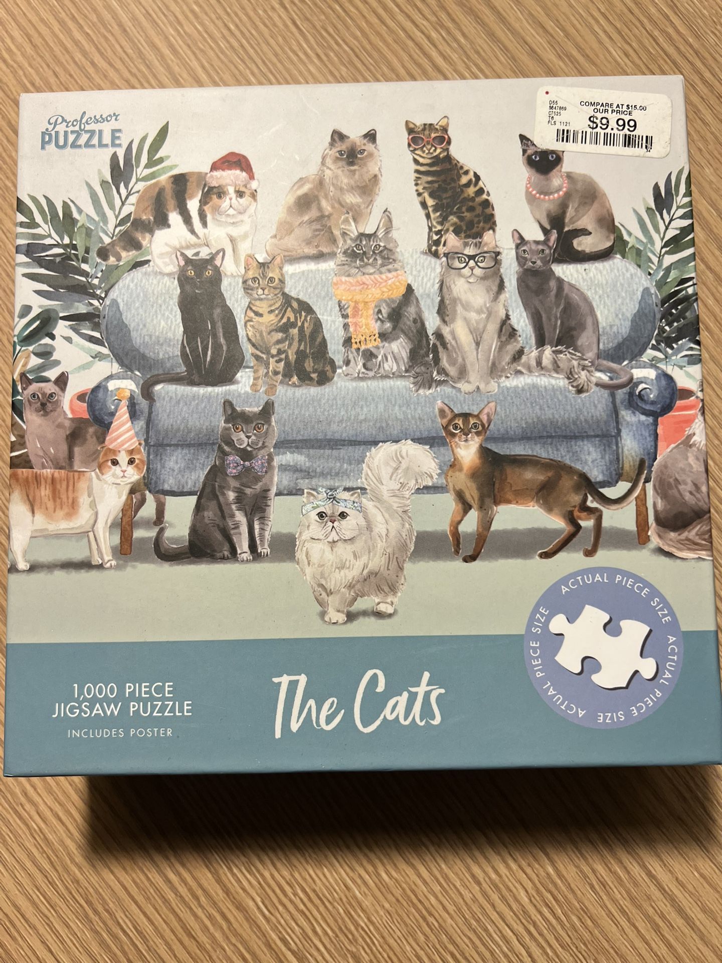 FREE The Cats 1000 Piece Puzzle