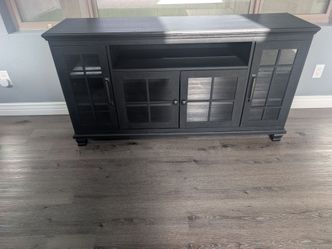 New Black Sideboard Buffet Cabinet with Storage