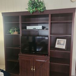 Vintage Entertainment Center/Wall Unit by Sauder