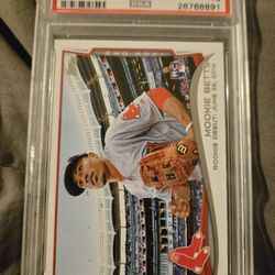 Mookie Betts Rookie Psa 10 Dodgers 