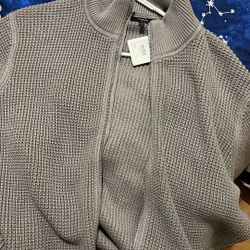 Gray Long Sleeve Turtle Neck