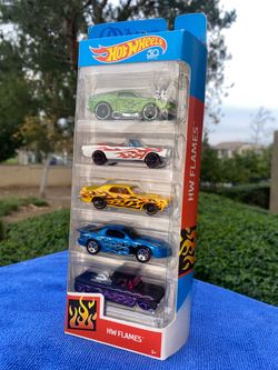 Hot Wheels Flames 5 Pack Custom 62 Chevy