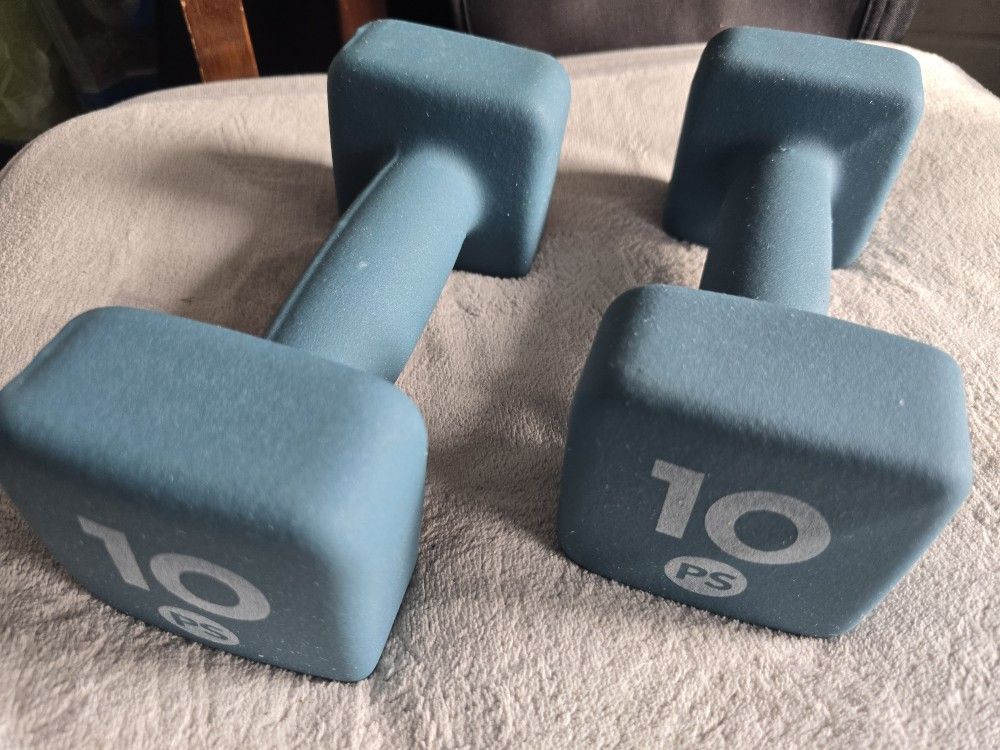 10lb Dumbbells Pair