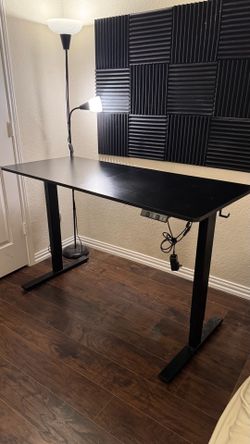 Black Electric Standing Desk