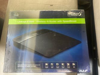Linksys E1500 Wireless-N Router (sealed)