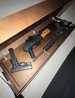 Hidden Gun Compartment Safe