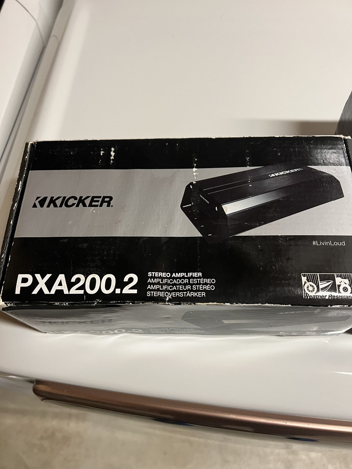 Kicker PXA200.2 Stereo Amplifier 