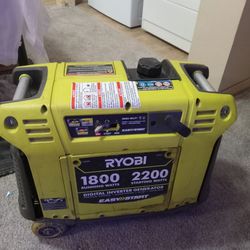 Ryobi 1800 Watt Generator  
