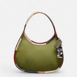 Coach Ergo Bag In Coachtopia Leather With Colorful Binding