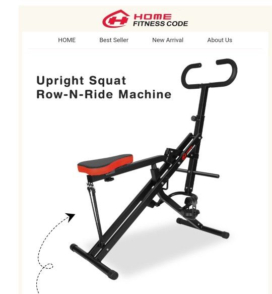 Row-N-Ride Machine for Weight Loss and Muscle Tone