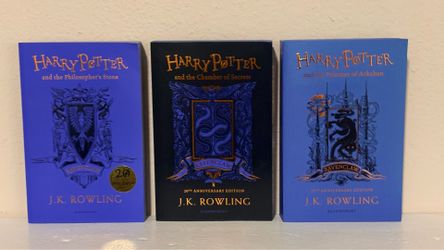 Harry Potter (1 - 3) 20th Anniversary House Editions - Ravenclaw (paperback)