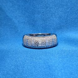 Moissanite 1.25 ctw Round  Ring 