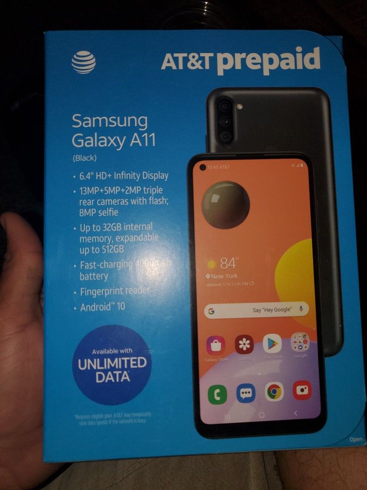 Samsung A11 ATT cricket 6.4in