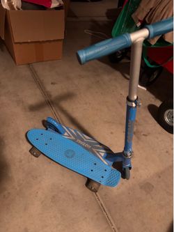 Skateboard and scooter