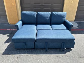 Blue Sectional Couch