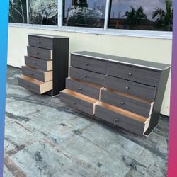 5 and 8 drawers dresser/ Five and eight drawers dresser