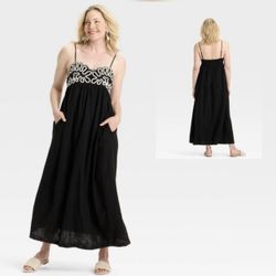 Women’s Black Maxi Dress