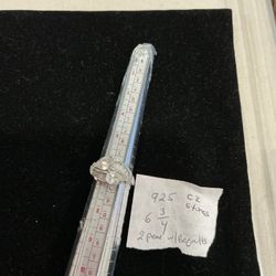 Sterling Silver CZ Rings ($20 Each)