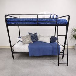 TWIN OVER TWIN adult grade metal Bunk Beds 🛏️ (FAST DELIVERY!!! 🚚)