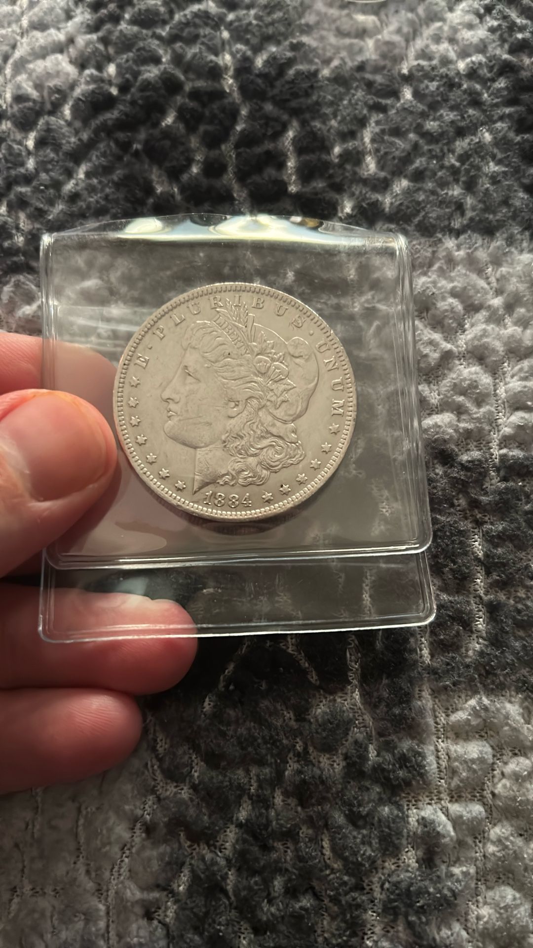 1884 O Morgan Silver Dollar