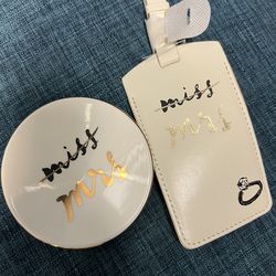 Kate spade ring holder and luggage tag holder