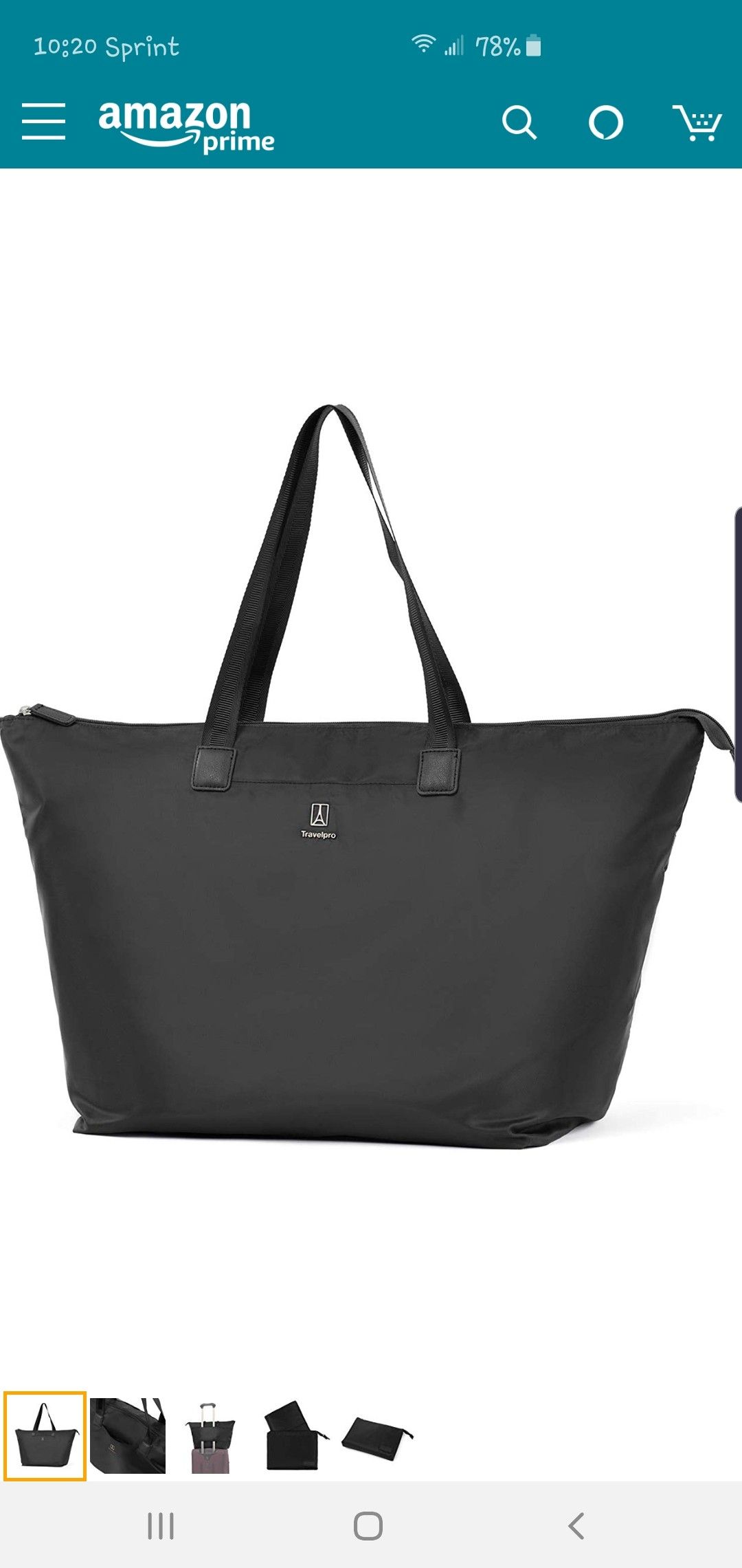 Essentials Foldable Tote Travel