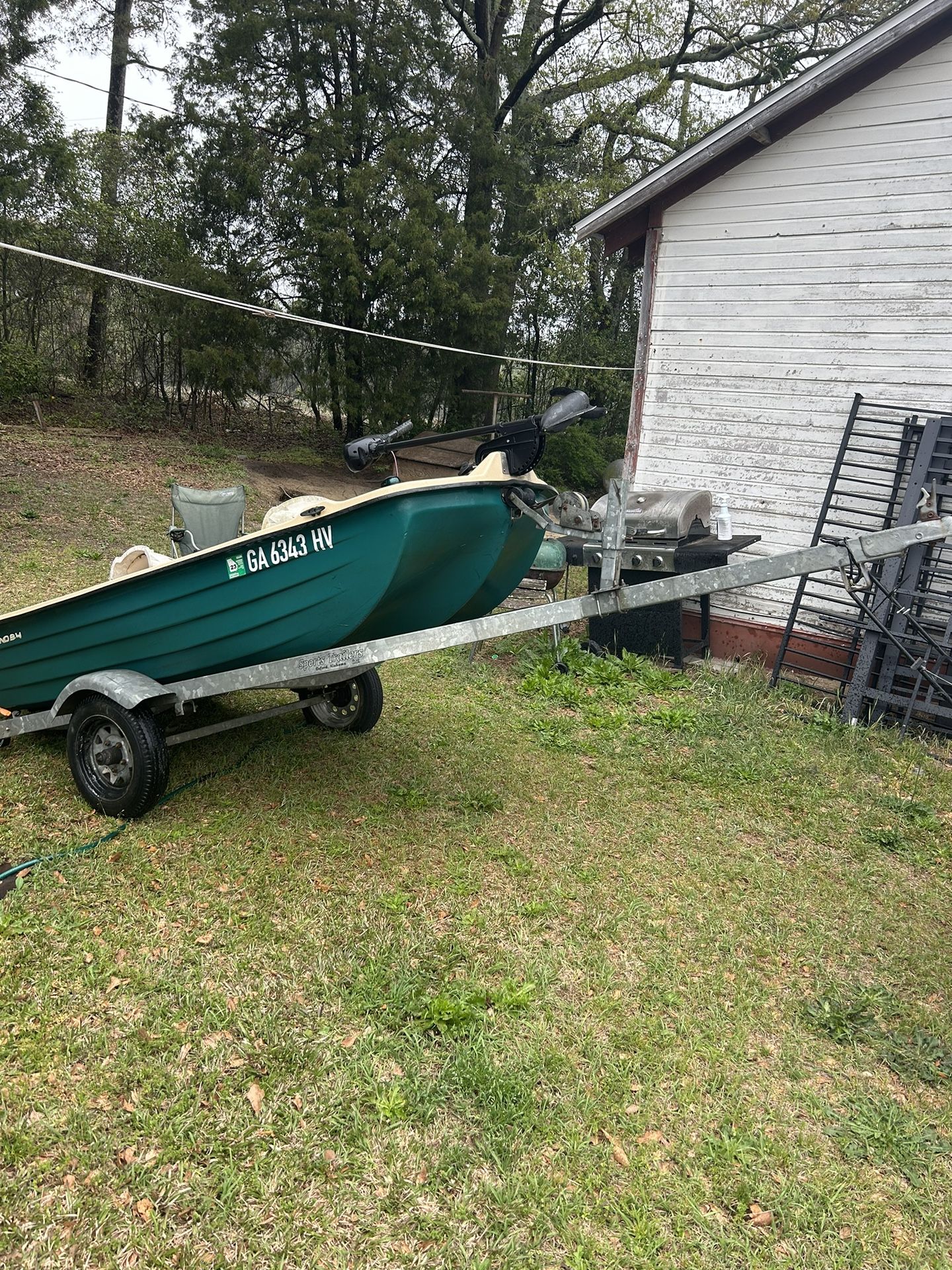 2 Person BassHound & Trailer