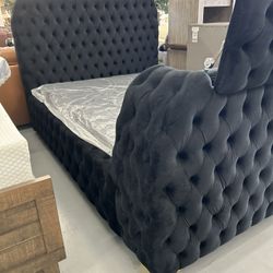 Many Options Available TUFTED Bed Frames 
