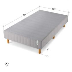 Metal Mattress Foundation 16 Inch Platform Bed / No Box Spring Needed, Twin XL brand new in box $150