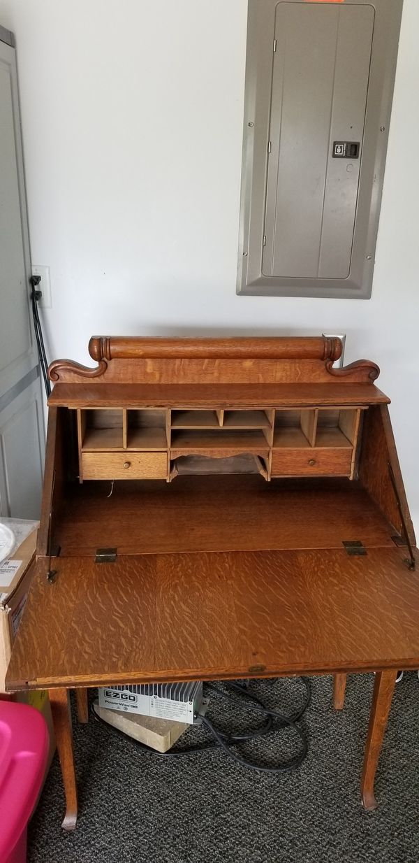 Writing Desk Antique Oak For In Fort Myers Fl Offerup
