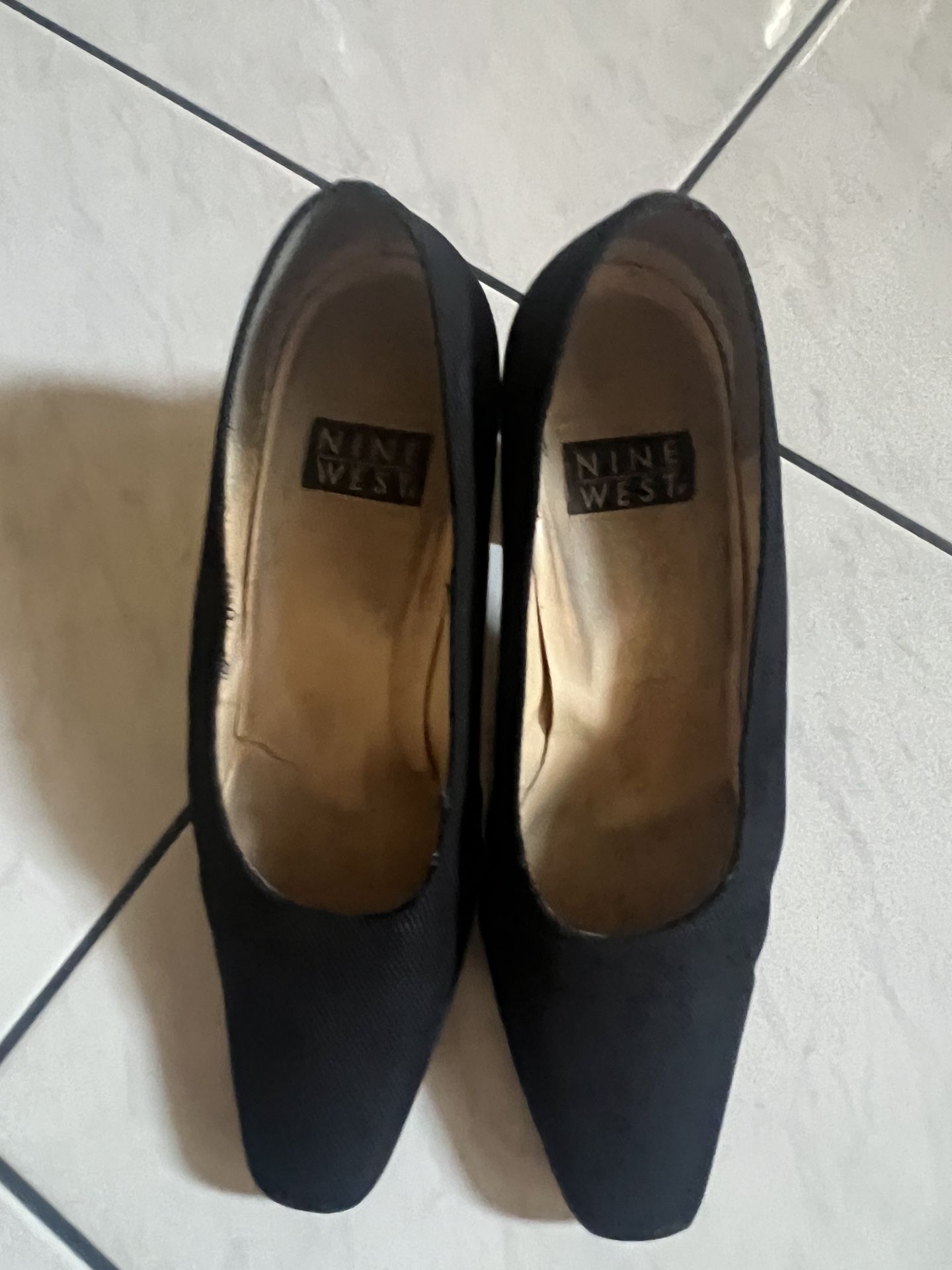 Nine West Black Pump Heels