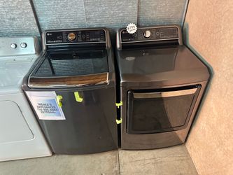 Lg set washer and gas dryer