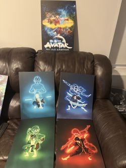 Metal Displate Avatar Set 