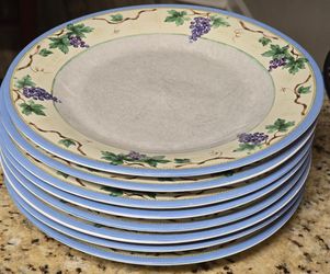 35-Piece Pfaltzgraff Merlot Dinnerware Set - Complete Service for 8 + Serving Pieces