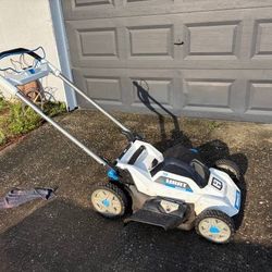 Lawn Mower Hart Self Propelled Electric