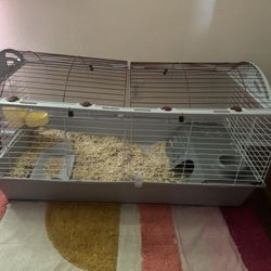 Delix Animal Cage For Rabbits, Guinea Pigs, Ferrets