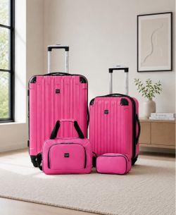 New! 4 Piece Luggage Set