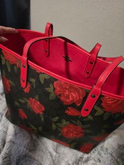 Coach reversible tote