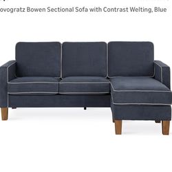 Navy Blue Sectional Sofa