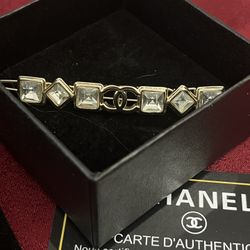 Authentic CC Crystal Hair Pin