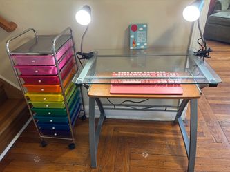Office/School desk-Rolling drawer