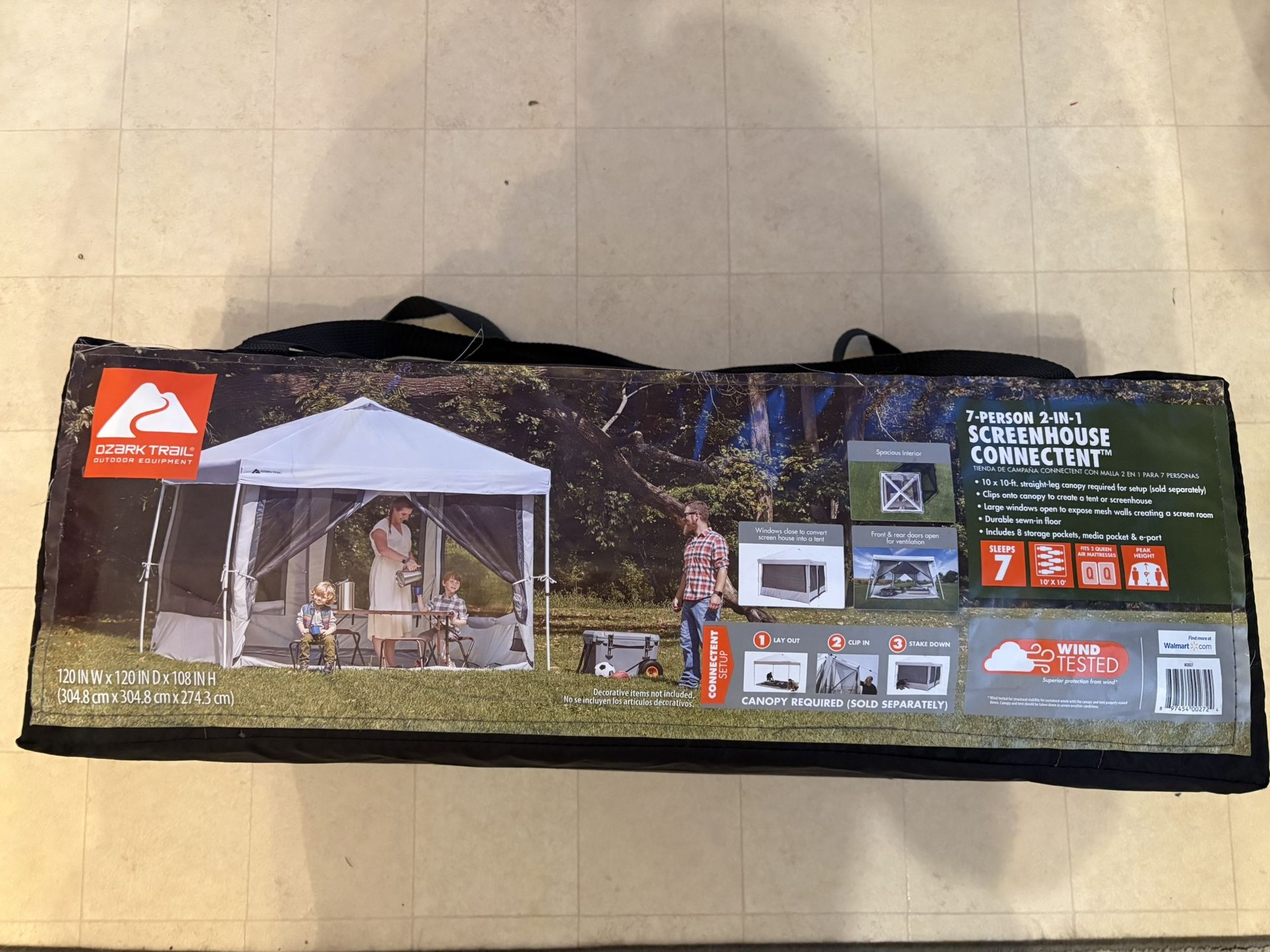 Ozark Trail 7-Person 2-in-1 Screen House