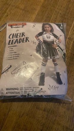 Cheerleader costume size S 5-7 for kids