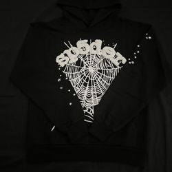 Black Spider Hoodie Size-S