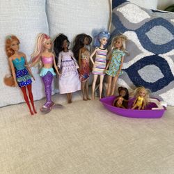 Barbie Dolls + House & Camper/RV